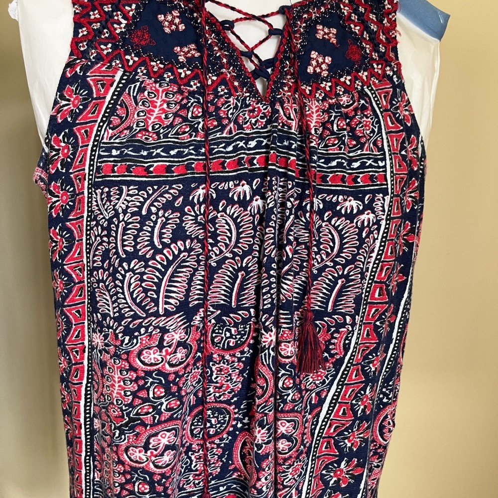 Lucky Brand lightweight summer top.